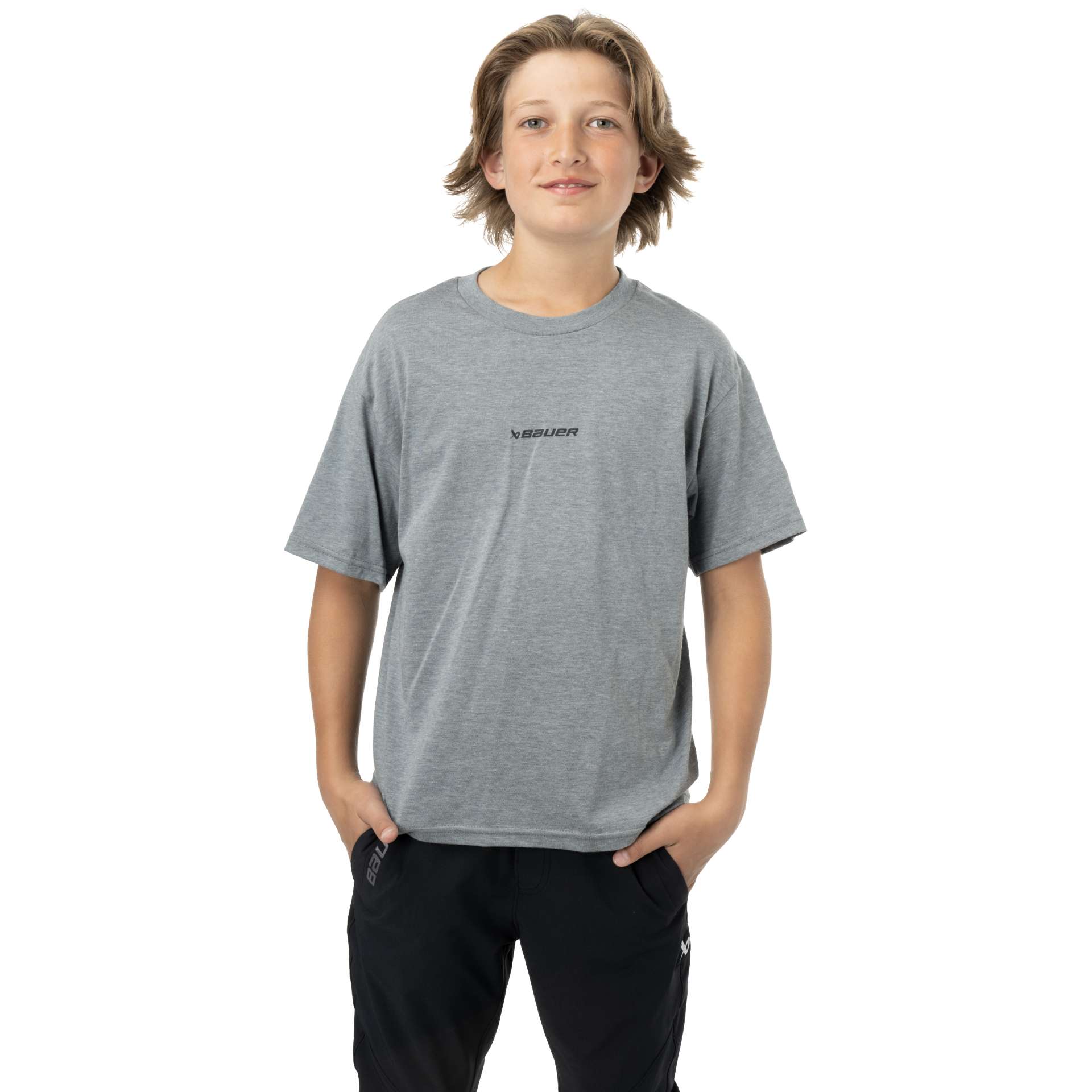 Bauer Core T-Shirt Jr. Grau
