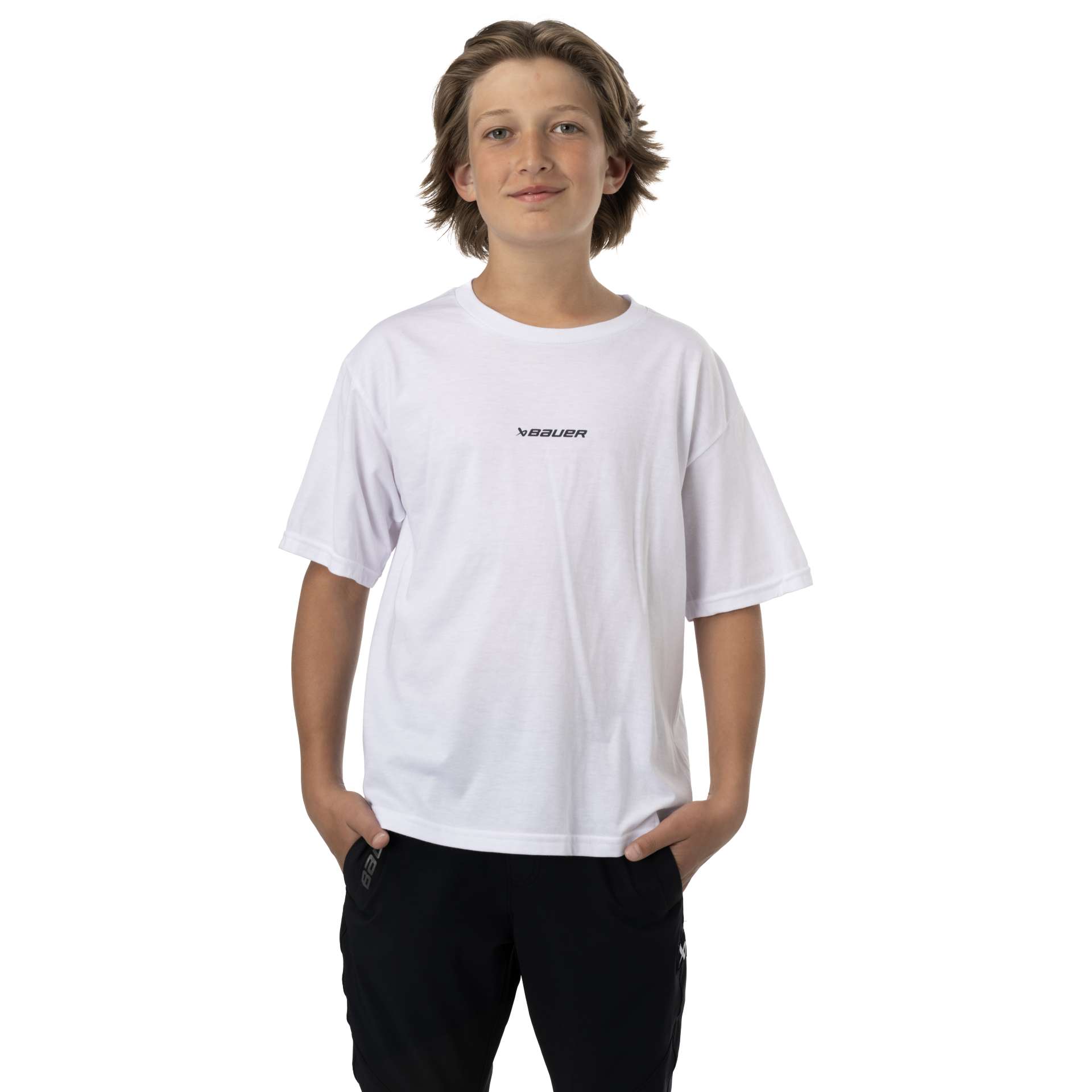 Bauer Core T-Shirt Jr. Weiß