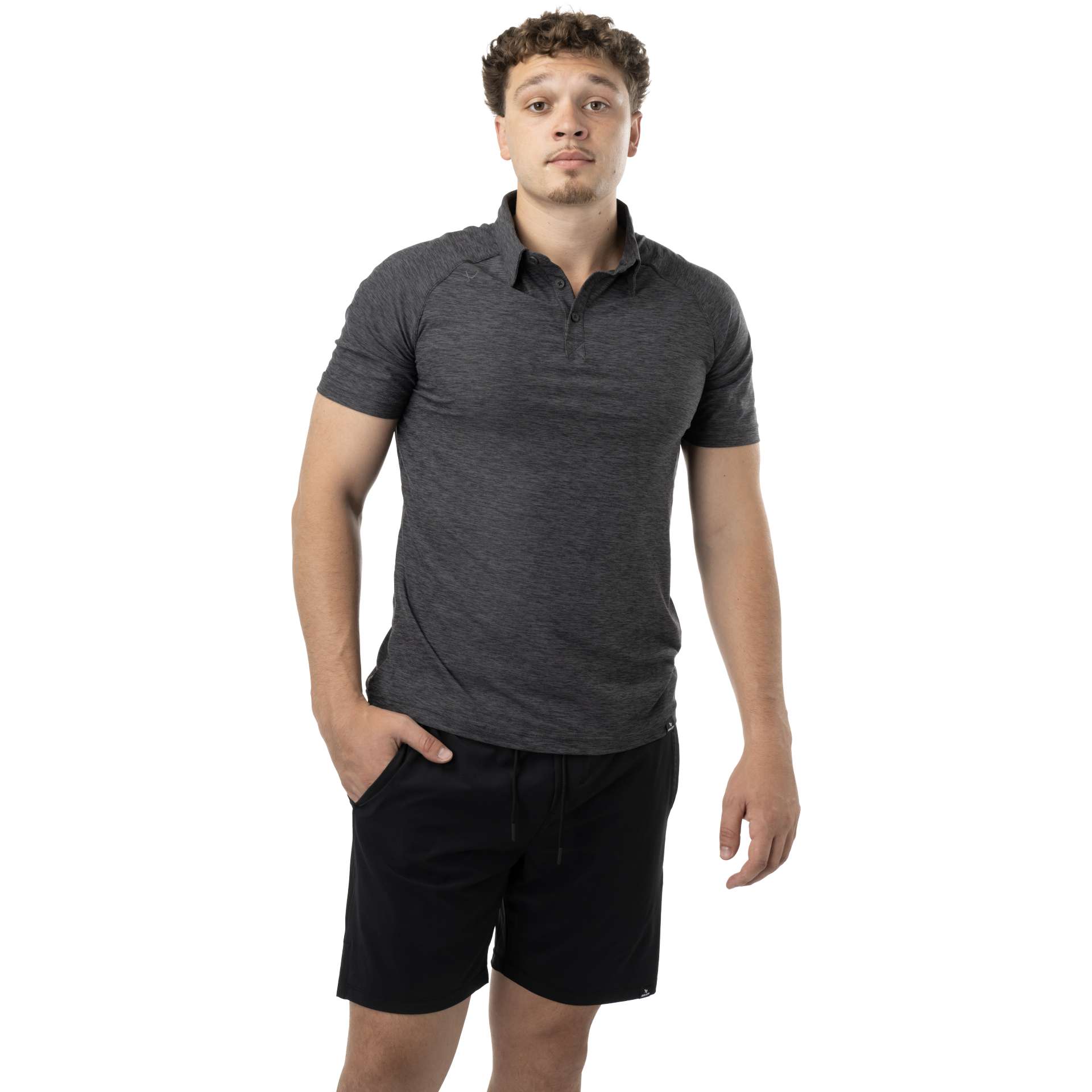 Bauer FLC Core Perf Polo Sr. Grau