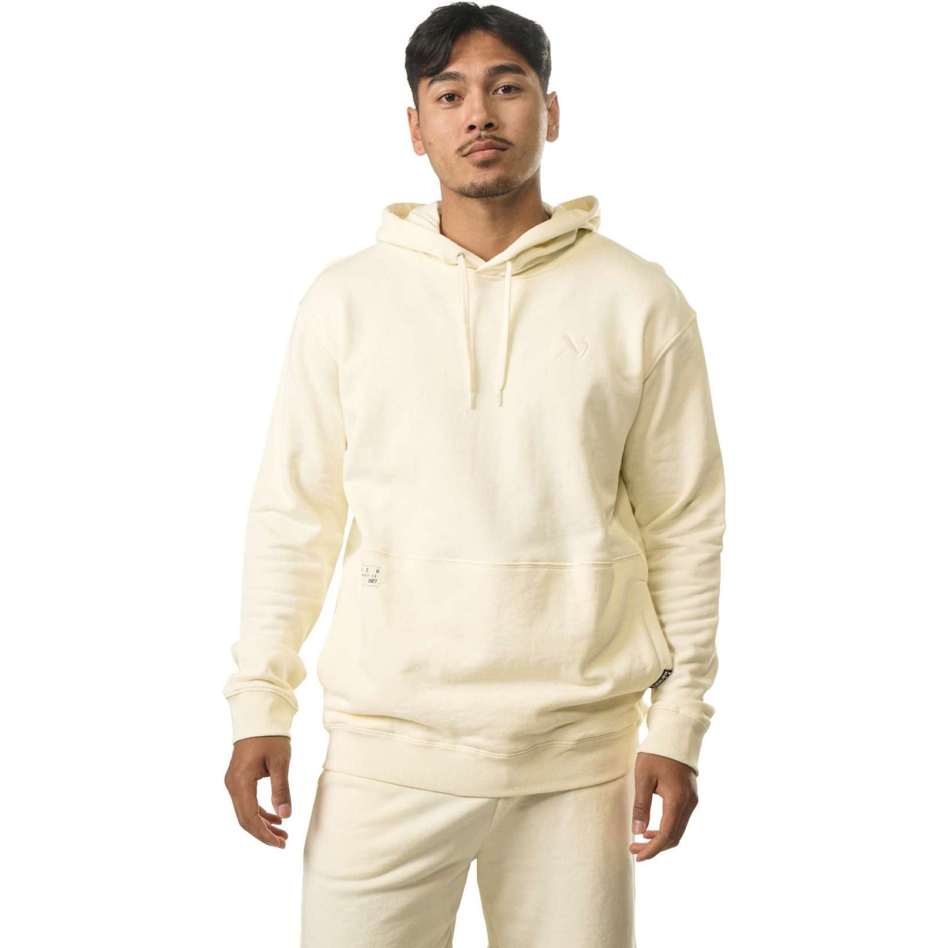 Bauer French Terry Hoodie Sr. Egret