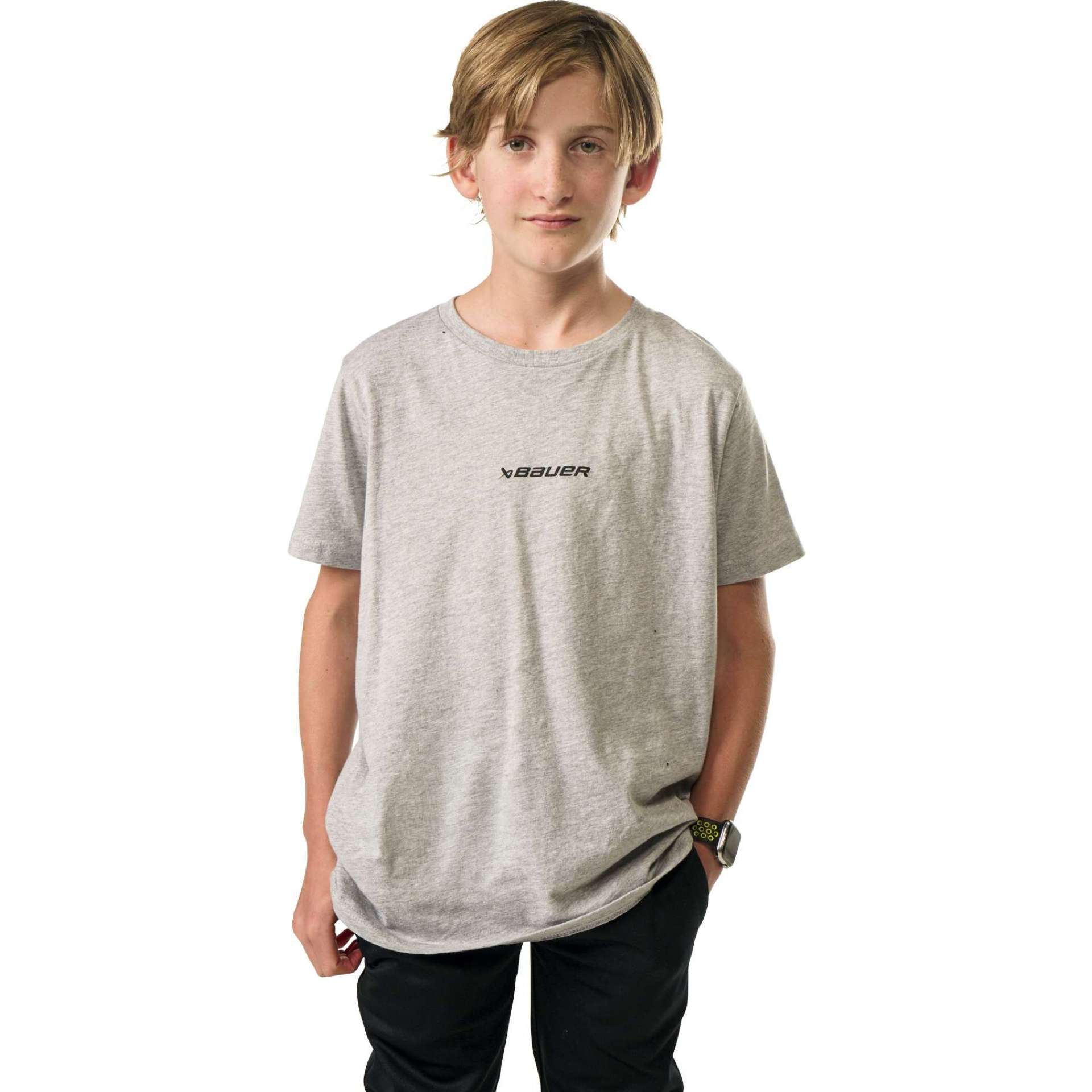 Bauer Icon Graphic T-Shirt Jr. Grau