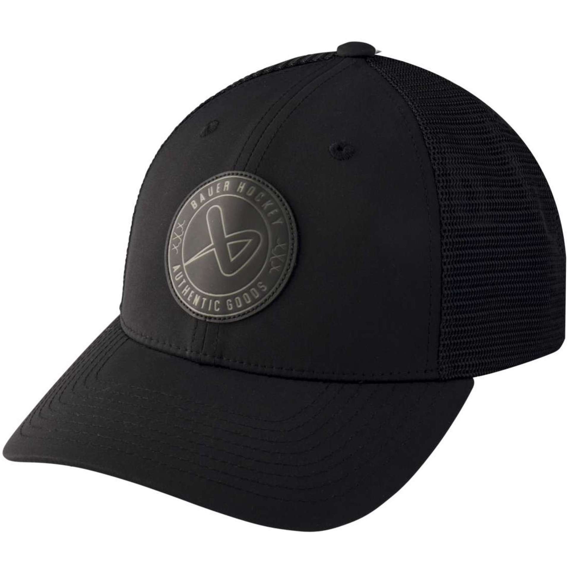Bauer Meshback Cap Sr. Schwarz
